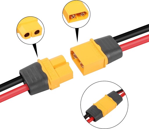 XT60 1.2MT 16AWG XT60 RC Lipo Удлинительный кабель