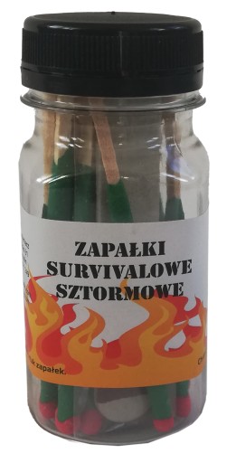 Спички EDC Survival Storm, водонепроницаемые.