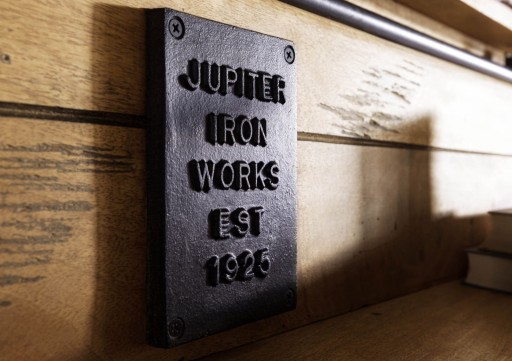 Полка подвесная деревянная Mango Metal Loft RAILWAY