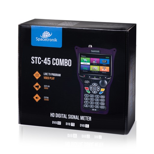 SpaceTronik STC-45 Combo +Meter сигнала CCTV