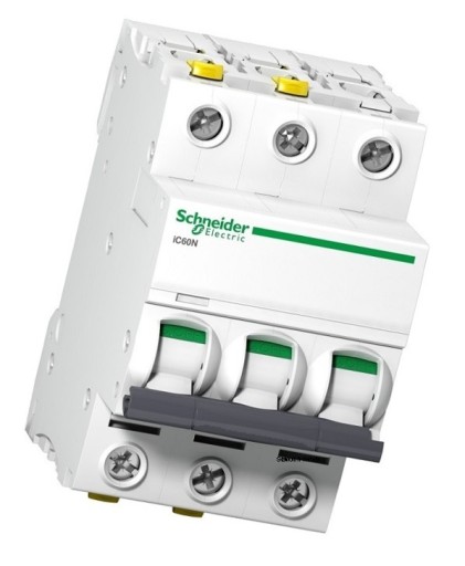 Автоматический выключатель C 25А 3П 6кА iC60N-C25-3 Acti9 SCHNEIDER