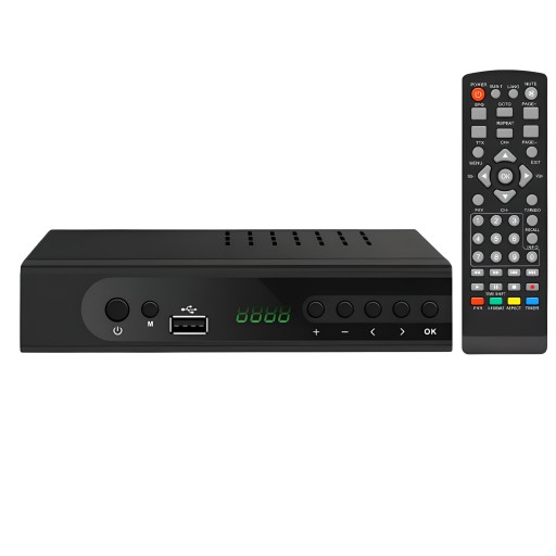 ДЕКОДЕР ЭФИРНОГО ТВ-ТЮНЕРА HD DVB-T2 HEVC H.265