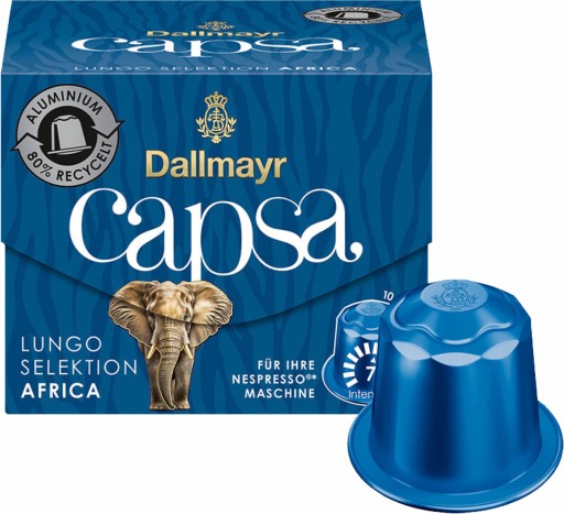 Кофе DALLMAYR NESPRESSO CAPSA Lungo SET 100 шт.