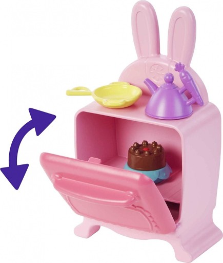 Zestaw Mattel Enchantimals Chatka Króliczka lalka + domek + zwierzątko