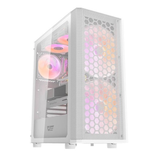 DarkFlash DK360 Obudowa Komputerowa Atx Midi Tower Argb Usb 3.0 Wentylatory