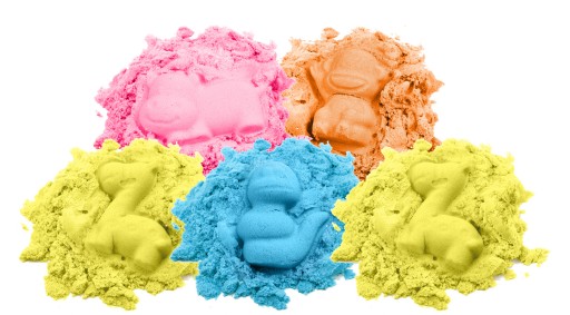 BibiMoon Kinetic Sand 5 кг Формы для песочницы НАБОР