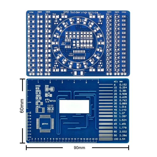Учимся паять SMD-схемы — колесо фортуны DIY KIT