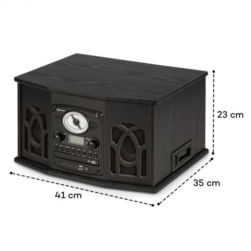 Проигрыватель проигрывателя Auna NR620, черный
