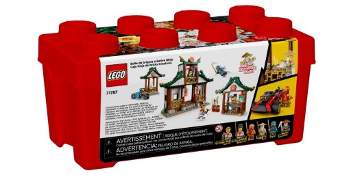 LEGO NINJAGO Creative Box с кубиками 71787