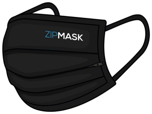 Маска ZipMask ЕШЬТЕ и ПИТЬ безопасноМега качество