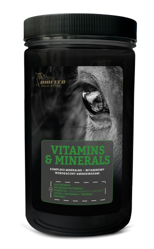 BIOFEED HORSE & PONY Добавка с витаминами и минералами для лошадей, гранулированная 1 кг