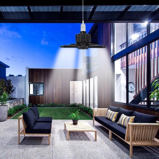 LAMPA SUFITOWA 60W LED WISZĄCA PLAFON WARSZTATOWA ŻYRANDOL HALOGEN ZARÓWKA