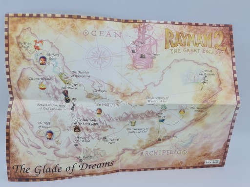 ИГРА Rayman 2 THE GREAT ESCAPE для ПК БОЛЬШАЯ КОРОБКА КАРТОННАЯ КОРОБКА