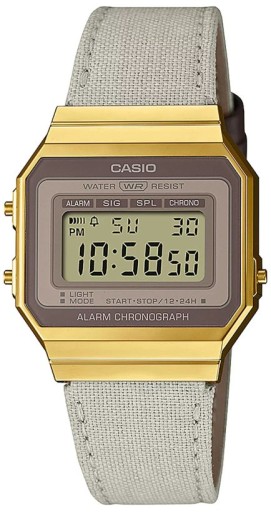 ВИНТАЖНЫЕ ЧАСЫ CASIO RETRO A700WEGL-7AEF SLIM + КОРОБКА