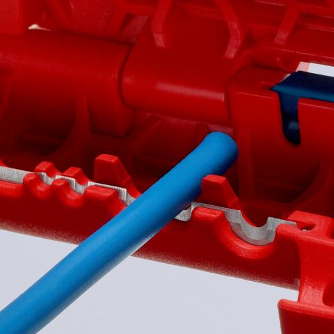 KNIPEX 16 95 01 ErgoStrip Инструмент для снятия изоляции Ø 8–13
