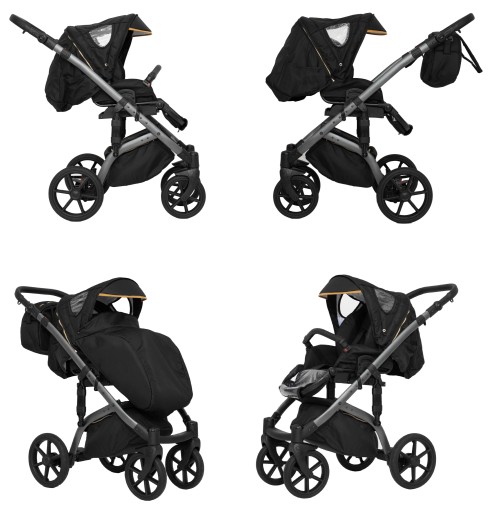 SPIRO GREY 3.0 МНОГОФУНКЦИОНАЛЬНАЯ ДЕТСКАЯ КОЛЯСКА 3в1