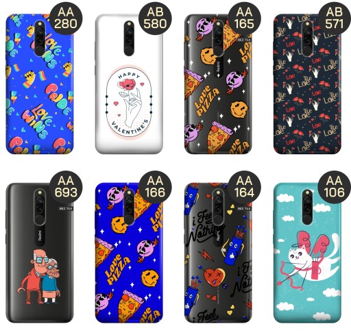ЧЕХОЛ ДЛЯ XIAOMI REDMI 8 LOVE PATTERNS
