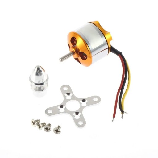 Бесщеточный двигатель BLDC типа A2212 2-4S 2450KV