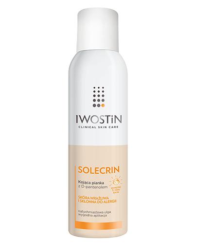 IWOSTIN SOLECRIN Успокаивающая пенка с Д-пантенолом 150 мл