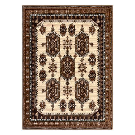КОВЕР MORAD 160x220 BCF ЧАСЫ В РАМКЕ С РОЗЕТКОЙ #M650