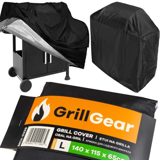 POKROWIEC na GRILL GAZOWY ALASKA GARDENSTAR 140 x 65 x 115 cm