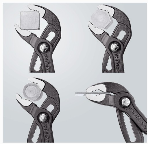 Knipex Cobra XL Трубогубцы фосфатированные, с покрытием 400 мм 87 01 400