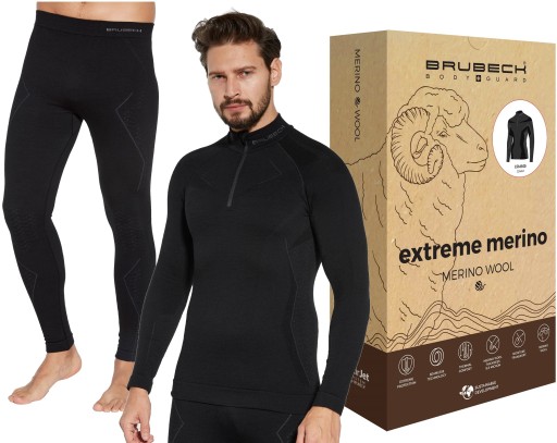 BRUBECK EXTREME MERINO термоактивное белье из шерсти ТЕПЛОЕ до -30°C - L