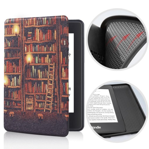 Чехол для Kindle 10 Touch 2019, силиконовая задняя панель 15 Library