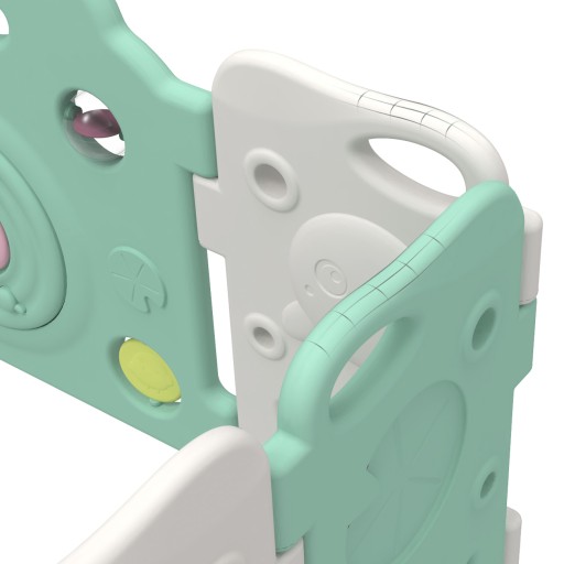 Пластиковый манеж Baby Vivo 14 элементов - Фридолин
