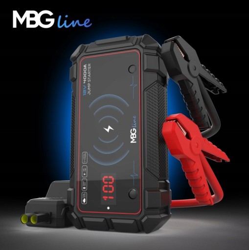 Мощный фонарик Powerbank Jump Starter Booster 74Wh PD60W QC3.0