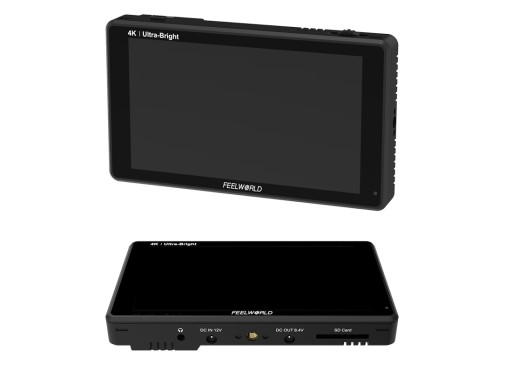Monitor podglądowy do aparatu kamery Feelworld LUT6 6 cali 2600nits HDR 3D