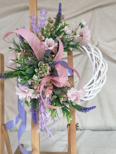 Wianek Wicker Wicker Floral Decorary