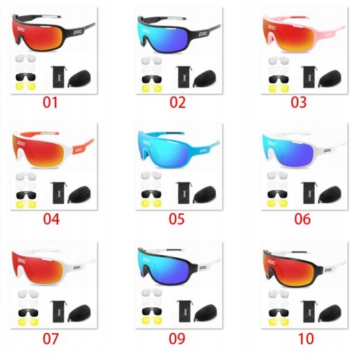 Велосипедные очки POC BLADE HD, 5 предметов, новинка