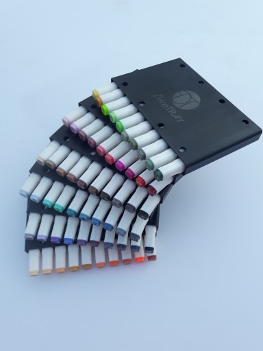 МАРКЕРЫ АКВАРЕЛЬНЫЕ WATER TWINMARKERS ДВОЙНЫЕ РУЧКИ 50 шт., шт. 51-CG1