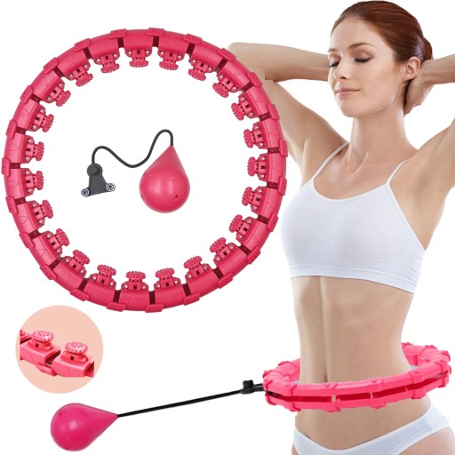 Smart Hula Hop для похудения с массажером Вес XXL PLUS РАЗМЕР ПОДХОДИТ 55 см