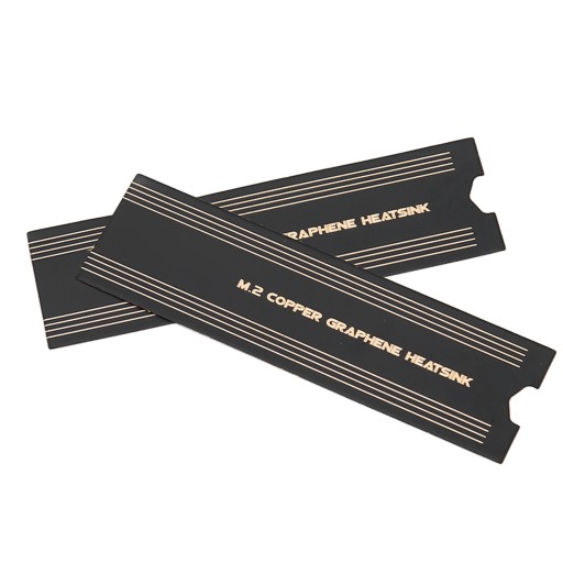 ГРАФЕНОВЫЙ РАДИАТОР M.2 SSD ТОЧНОСТЬ 0,15X74X22MM