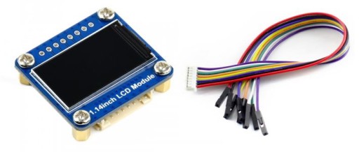 ЖК-дисплей 1,14 дюйма, 240x135 SPi ST7789 ARDUINO STM Rpi