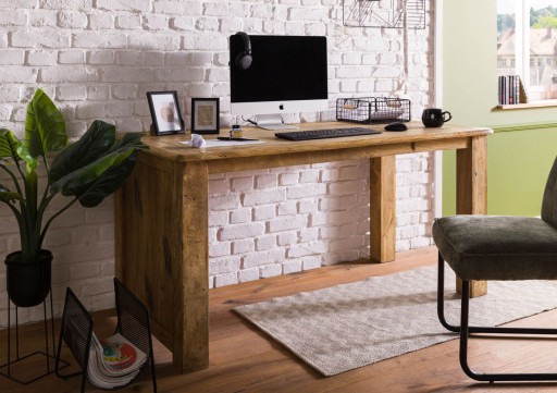 Офисный стол Wood LOFT Mango RAILWAY office