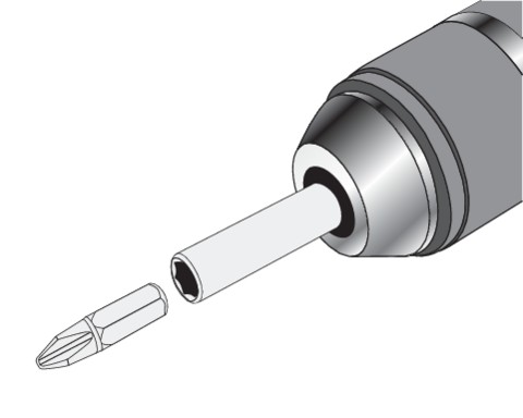 АДАПТЕР YATO SDS PLUS ДЛЯ БИТ 1/4 YT-04690