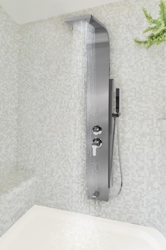 ДУШЕВАЯ ПАНЕЛЬ INOX НЕРЖАВЕЮЩАЯ СТАЛЬ СТАЛЬ 6