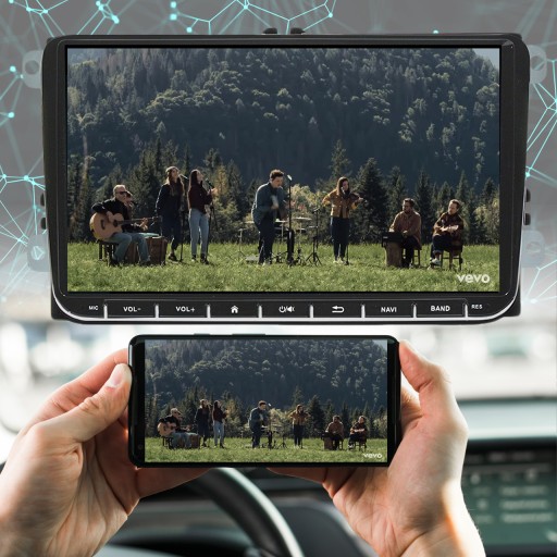 НАВИГАЦИЯ 2DIN РАДИО VW PASSAT GOLF LEON TIGUAN TOURAN SKODA SEAT ANDROID