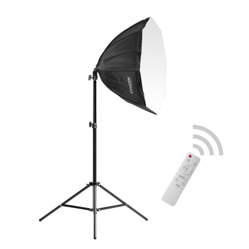 Светодиодная лампа PILOT постоянного света + SOFTBOX Octa 90