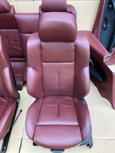 BMW E63 FOTEL KANAPA BOCZEK SKÓRA DAKOTA CHATEAU