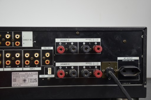 СТЕРЕОУСИЛИТЕЛЬ SONY TA-F770ES ТОП МОДЕЛЬ