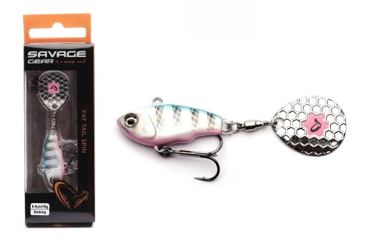 PRZYNĘTA SAVAGE GEAR FAT TAIL SPIN-6,5 cm