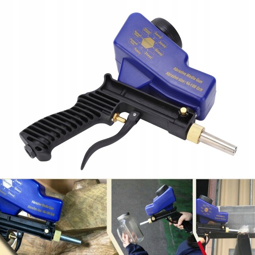 PIASKARKA PISTOLET ZBIORNIK PIASKOWANIA