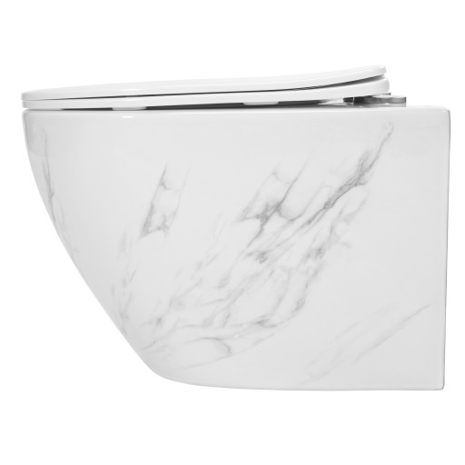 Унитаз Rea Carlos Rimless Nature Marble