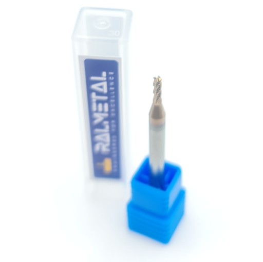 Frez VHM Promieniowy 1,5 x R0,2 x 4D x 50 mm 55 HRC