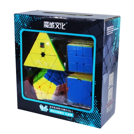 Zestaw Meilong Pyraminx + Megaminx + Skewb + Sq-1
