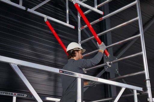 Rusztowanie aluminiowe rusztowania jezdne przejezdne na kółkach ALTREX